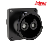 Connecteur circulaire étanche industriel M28 à 3 broches femelles 80A à sertir pour connexion de batterie de nouvelle énergie