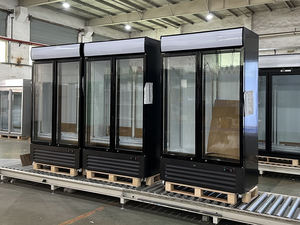 Réfrigérateur en verre sans gel Réfrigérateur Réfrigérateur extérieur pour boissons Réfrigérateur vitrine Chine Refroidisseur commercial - Product Image 6