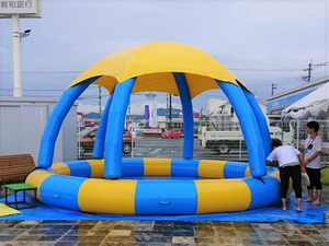 Piscinas Inflables de PVC Personalizadas de Grado Comercial, Piscinas Inflables para Jugar con Pelotas y Autos de Choque - Product Image 5