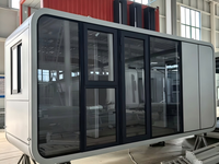 Cabane en bois personnalisée préfabriquée, salle de divertissement modulaire, home cinéma, salle de jeux pour utilisation en extérieur