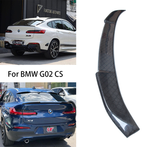 For X4 G02/X4M F98 CS Style Honeycomb Carbon Fiber Rear Spoiler Trunk Wing 2018-2024 - Product Image 1