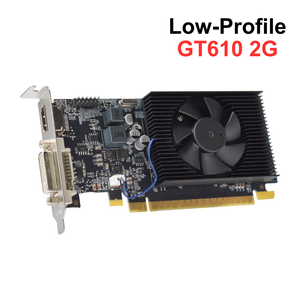 Tarjeta Gráfica OEM Nueva GeForce <span class=keywords><strong>GT</strong></span> <span class=keywords><strong>610</strong></span> de 2GB DDR3 para Escritorio con Soporte <span class=keywords><strong>PCI</strong></span> Express 2.0 X16 HD, DVI/HDMI/VGA GT610 - Product Image 3