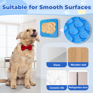 Alfombrilla de Silicona Portátil, Ecológica, Duradera y de Primera Calidad para Lamer, Comedero Lento con Ventosa para Perros, Gatos y Animales Pequeños - Product Image 3