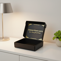 Caixa de Envio Personalizada em Materiais Reciclados com 2mm de Espessura Impressão CMYK Caixa com Logo para Envio de Sérum para Cuidados com a Pele
