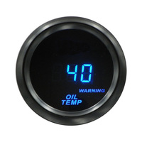 Jauge de voiture de 52mm avec capteur de pression de température d'huile température de l'eau tachymètre de tension jauge de compteur de suralimentation