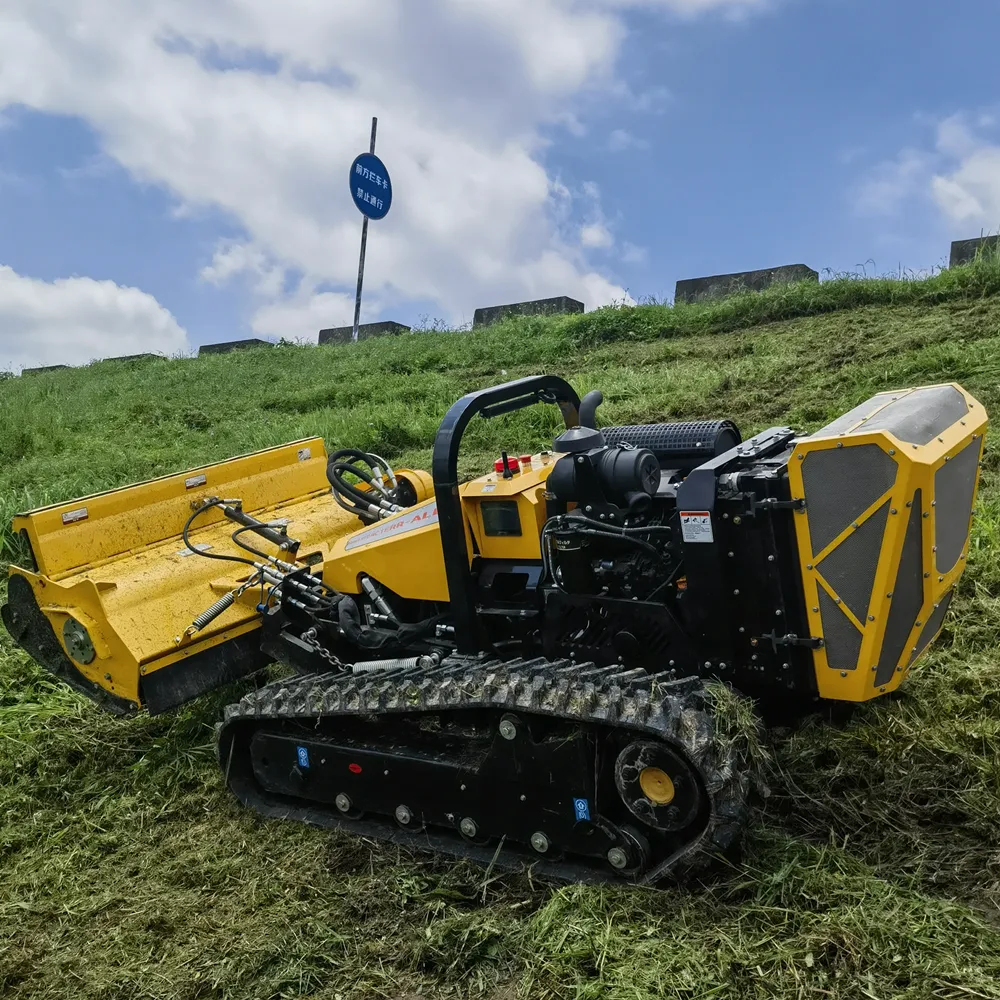 Super Fernbedienung Rasenmäher Diesel Akku-Mäher Land Reclam ation Machine Trencher