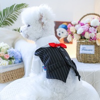 Nuevo Traje de Lujo para Perros, Disfraz de Mascota, Traje Formal de Esmoquin para Boda, Traje de Fiesta con Corbata de Moño