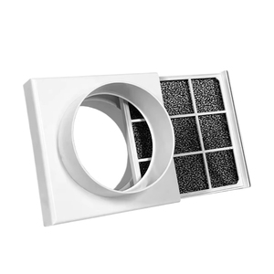 Filtre à air en plastique ABS, filtre à air en éponge, filtre à air en plastique simple, écran filtrant remplaçable - Product Image 3