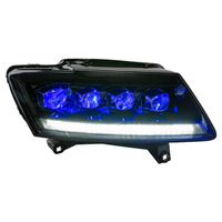 Ensemble de phares LED pour Audi Q5 2010-2018, mise à niveau des phares à LED avec projecteur, clignotants dynamiques séquentiels, DRL, plug & play