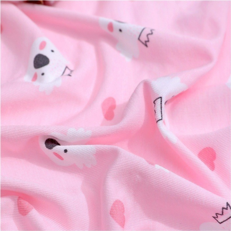 Custom Print Bamboo Jersey Knit Fabric 5% Spandex 95% Organic Bamboo Fiber Spandex Knitted Jersey Printed Fabric for Baby Pajama