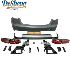 Modification exceptionnelle pour Audi A6 : mise à niveau vers les panneaux de carrosserie S6, pare-chocs avant et arrière, phares LED, calandre, aileron, support après-vente - Product Image 6