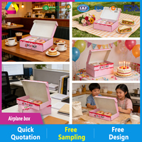 Elegante Caja de Regalo Personalizable con Diseño de Nubes Azules, Impermeable, Reciclable, de Cartón Resistente para Juguetes de Peluche, Ideal para Regalos de Lujo