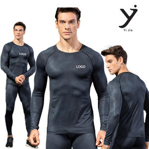 Ropa Deportiva PRO para Hombre al por Mayor, de Manga Larga, con Forro Polar, de Secado Rápido - Product Image 1