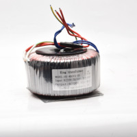 Transformateur de puissance autotransformateur à bobine toroïdale en aluminium haute efficacité monophasé HONGXI HX-H-800VA, entrée 220V