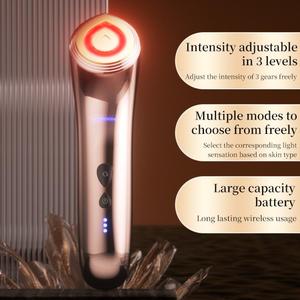 Multifunctional Face and Neck Massager with <b>Vibration</b> Heat for Skin Tightening and Lifting at Home Spa Use - Product Image 4