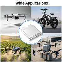 Cellule semi-solide Deep Cycle 3.2V 20Ah, batterie au lithium fer phosphate en pack souple, durée de vie de 4000 cycles, -30-55°C, pour systèmes solaires domestiques, ESS, UPS