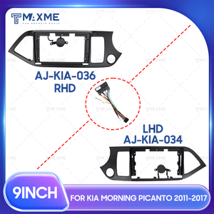 Para Kia Morning Picanto 2011-2017 9 pulgadas LHD RHD Android Car Stereo Radio Marco de instalación Panel de navegación Marco Dash Kit - Product Image 2