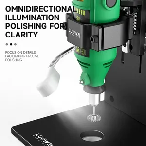 Plataforma de Pulido de ICs LUOWEI LW-305Pro con Ajuste Auxiliar de Tres Guías para Reparación de Pantallas de <span class=keywords><strong>iPhone</strong></span>, Máquina de Pulido de Anillos de Cámara IC - Product Image 2