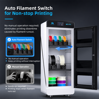 Armoire de stockage à sec pour filament d'imprimante 3D grande capacité, armoire de séchage intelligente pour filament ABS, TPU, nylon, PEEK, ASA