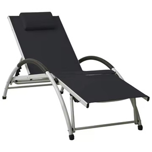 Chaise longue <span class=keywords><strong>de</strong></span> plage inclinable zéro gravité chaise <span class=keywords><strong>pliable</strong></span> <span class=keywords><strong>en</strong></span> <span class=keywords><strong>aluminium</strong></span> chaise longue d'extérieur pour cour hôtel <span class=keywords><strong>salon</strong></span> - Product Image 3