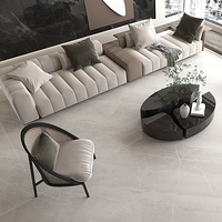 Carrelage en porcelaine brillant effet marbre gris clair 900x1800mm, veinage blanc, rectifié, étanche, pour sol et mur, salle de bain moderne, villa, hôtel