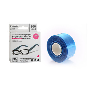 Protectores para patillas de gafas Playboy, 200 unidades, cubiertas protectoras de plástico desechables para herramientas de teñido y peinado del cabello - Product Image 4