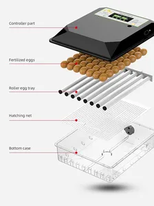 Popolare piccolo 128 incubatore di uova portatile uso della famiglia <span class=keywords><strong>Mini</strong></span> incubatore di pollame in Europa e USA - Product Image 6