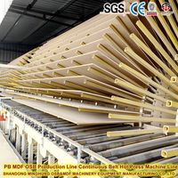 Línea de Producción de Tablero de Partículas Totalmente Automática y Rentable para Pequeñas y Medianas Empresas de Paneles de Madera