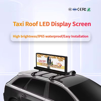 Panneau LED de toit de taxi Wi-Fi P2.5mm double face, écran de toit de voiture, prix de gros usine