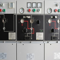 DECOM ELECTRIC SF6 - Cuadro de Distribución Interior Aislado con SF6 para Transmisión de Energía Eléctrica, 12KV-40.5KV, IP67, Bloqueo Electromagnético, 630A, 8 Tomas