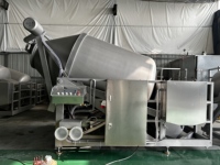 Mesin Penggiling Daging Vakum Hidrolik Berpendingin Industri dengan Layar Sentuh untuk Marinasi Ayam, Sapi, Babi