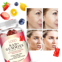 NAD Gummies Supplement - Maximaal Absorptie Nicotinamide Riboside Boost Plus Vitamine D3 Zink Ondersteuning Celulaire Volwassenen