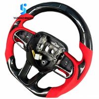 Volant en fibre de carbone pour Dodge Charger Challenger Durango Demon SRT Journey RT Viper Ram TRX SXT Hellcat Scat