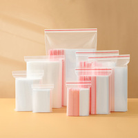 Sac refermable en PE transparent, réutilisable, personnalisable, pour médicaments, vêtements, aliments, accessoires, stockage de spécimens à risque biologique, couleur personnalisée