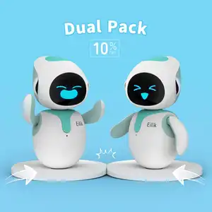 AI Eilik emo toy robot, a cute intelligent companion of pet robot, smart robot for kids Smart Companion Pet Robot Desktop Toy