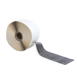 China Professional Manufacture Waterproof Butyl Lapping Tape Butyl Rubber Strong Bonding Butyl Adhesive Tape Roll