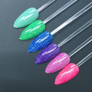 Gel reflectante fluorescente de neón para uñas, barniz de uñas de Disco, Uv, diamante, brillante, 1kg, OEM, muestra gratis - Product Image 4
