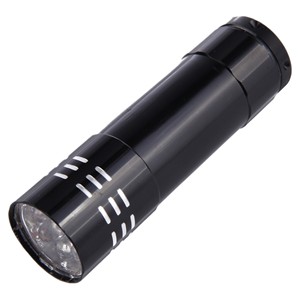 Oem túi mini hợp kim nhôm 9 LED Đèn pin dây buộc chữ logo khách hàng ngoài trời <span class=keywords><strong>Torch</strong></span> ánh sáng cho món quà - Product Image 2