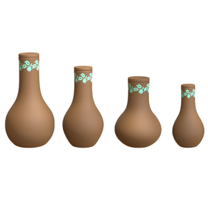 Petit pot d'olla de jardin Pot en argile personnalisé Pot en <span class=keywords><strong>terre</strong></span> <span class=keywords><strong>cuite</strong></span> auto-arrosant pour un <span class=keywords><strong>arrosage</strong></span> efficace et une irrigation des plantes - Product Image 4