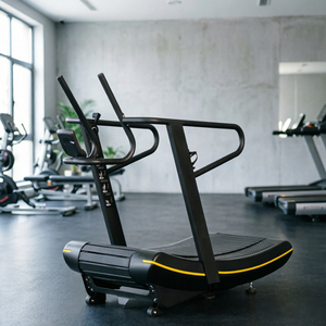 Tapis roulant commercial non motorisé à courbe incurvée avec design silencieux et inclinable, équipement de <span class=keywords><strong>sport</strong></span> et de fitness intérieur confortable - Product Image 6