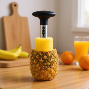 Éplucheur d'ananas Myrva en acier inoxydable, outil manuel pour fruits, facile à nettoyer, lavage à la main uniquement - Product Image 2