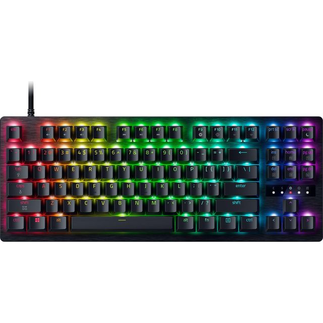 OEM ODM Huntsman V3 TKL 8KHz Analog Optical Esports Gaming Keyboard Black Analog Optical Switches Gen 2 with Rapid Trigger Adju