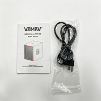 VAMAV Pro Audio NOVA AX18S 1000W RMS DSP-EFFEKTEN Klasse D 18-Zoll Holz-Subwoofer Bühnen-Profi-Soundsystem für Konzerte, DJs und Bars