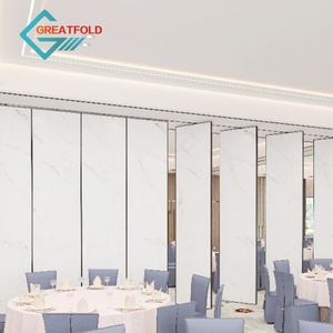 <span class=keywords><strong>Cloison</strong></span> coulissante <span class=keywords><strong>amovible</strong></span> pour auditorium, mur mobile et opérable pour salle de sport, design moderne OEM, pliable, absorbant le son - Product Image 5