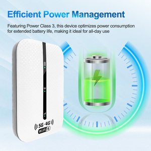 Nouvelle mise à niveau du routeur Wifi de poche 4G LTE, point d'accès mobile sans fil, <span class=keywords><strong>modem</strong></span> Wifi portable, routeur Wifi de poche 4G, routeur sans fil <span class=keywords><strong>3000</strong></span> mAh - Product Image 3