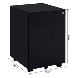 Armoire mobile en métal et acier GDLT <span class=keywords><strong>avec</strong></span> poignée et serrure pour le <span class=keywords><strong>rangement</strong></span> au bureau ou dans la chambre, mobilier personnalisable - Product Image 2