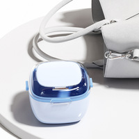 Étui de voyage double couche pour prothèses dentaires, boîte de rangement pour aligneurs dentaires en PP, support anti-poussière pour protège-dents