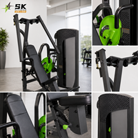 Machine à exercices pec fly SK-Commercial, équipement de musculation pour l'entraînement des pectoraux, équipement de fitness