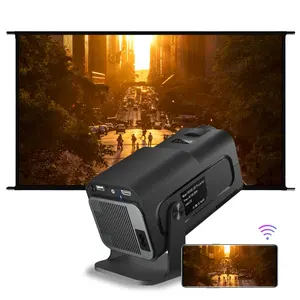 Ihomemix Android 11 Projector HY320 1920*1080P 4K Wifi6 Provide 390 ANSI Allwinner H713 flexible Smart Home Cinema Beamer