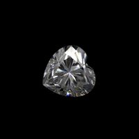 D E F diamants blancs cultivés en laboratoire diamants en vrac en forme de coeur certifiés IGI 0.5CT 1CT 2CT 3CT 4CT diamant